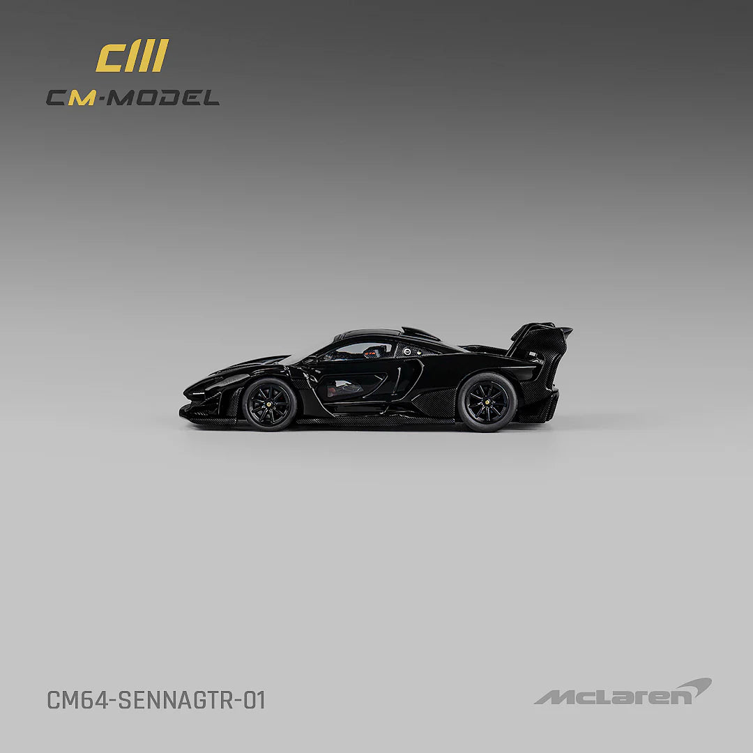 1:64 MCLAREN SENNA GTR BLACK - CM64-SennaGTR-01