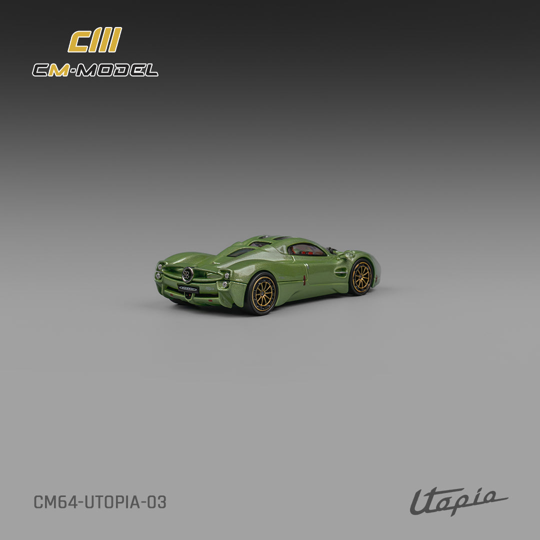 1:64 Pagani Utopia (Metallic green) -  CM Models - CM64-Utopia-03