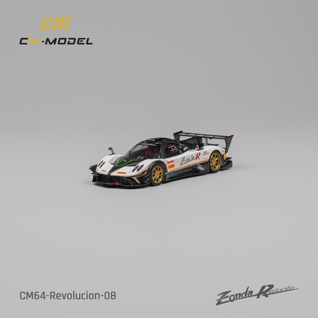 1:64 Pagani Zonda Revolucion White - CM Models - CM64-Revolucion-08