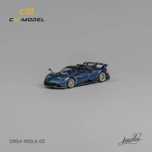 1/64  - PAGANI IMOLA Blue carbon CM64-IMOLA-02 - CM Models