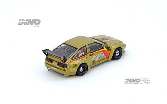 1/64 PANDEM ROCKET BUNNY AE86 Levin - Inno64 Models - IN64-AE86P-GLD