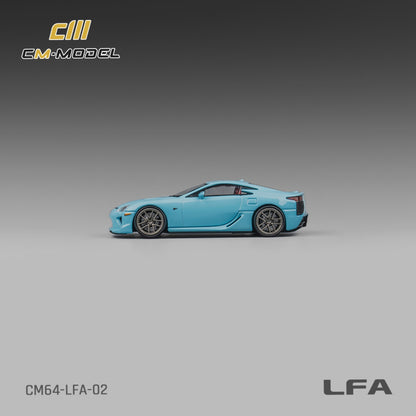 1:64 Lexus LFA Baby Blue LFA - CM Models - CM64-LFA-02