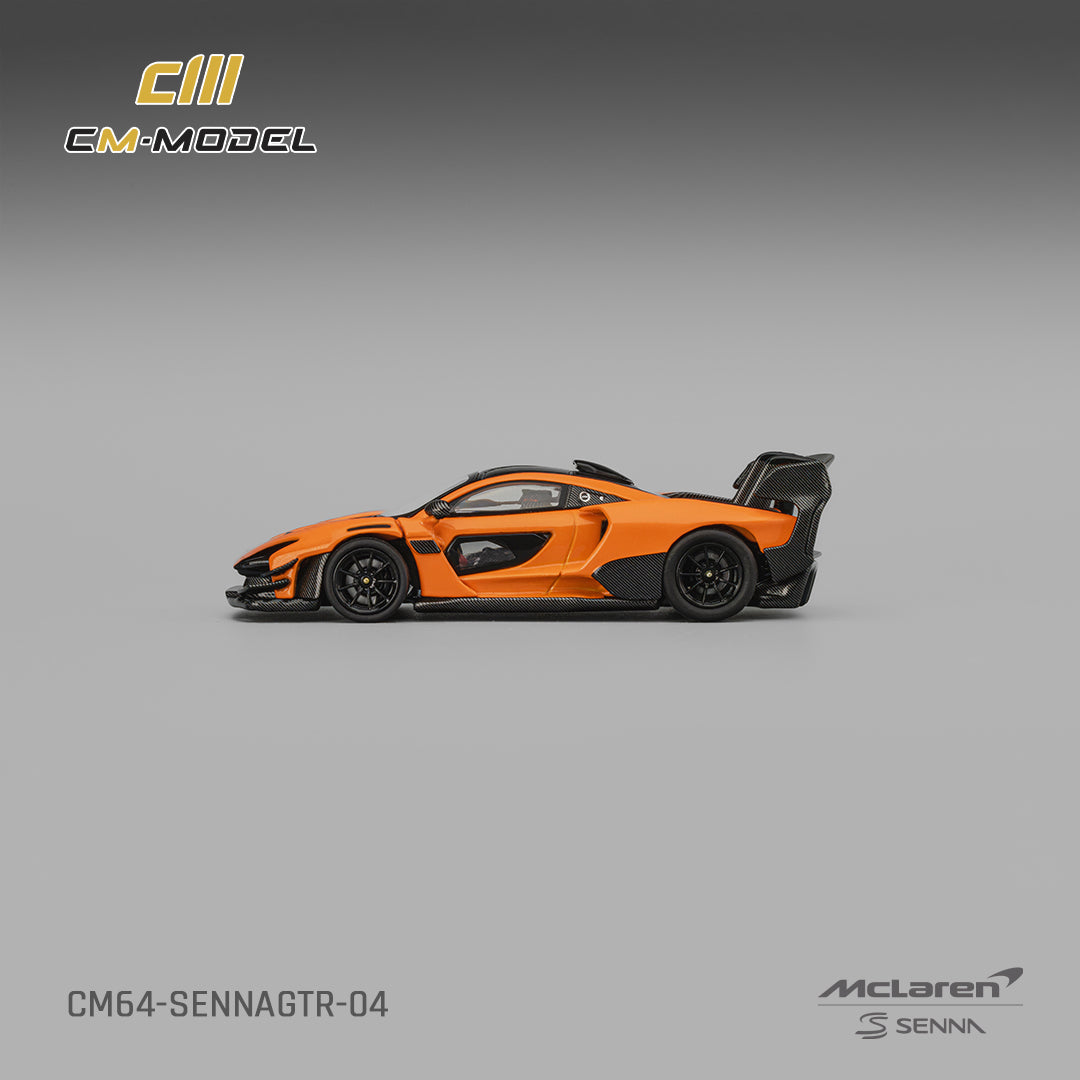 1/64 Mclaren Senna GTR  Papaya orange GTR  - CM Models - CM64-SennaGTR-04