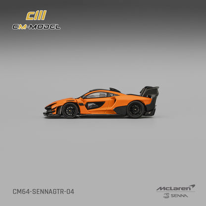 1/64 Mclaren Senna GTR  Papaya orange GTR  - CM Models - CM64-SennaGTR-04