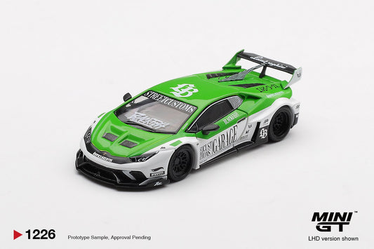 1/64 LB WORKS LAMBORGHINI HURACAN GT STREET CUSTOMS - Mini GT - MGT01226