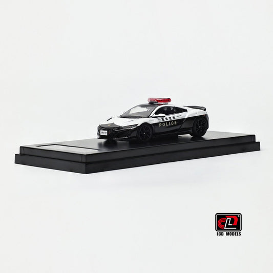 1/64 Honda NSX Police - LCD Models - LM64001-BW