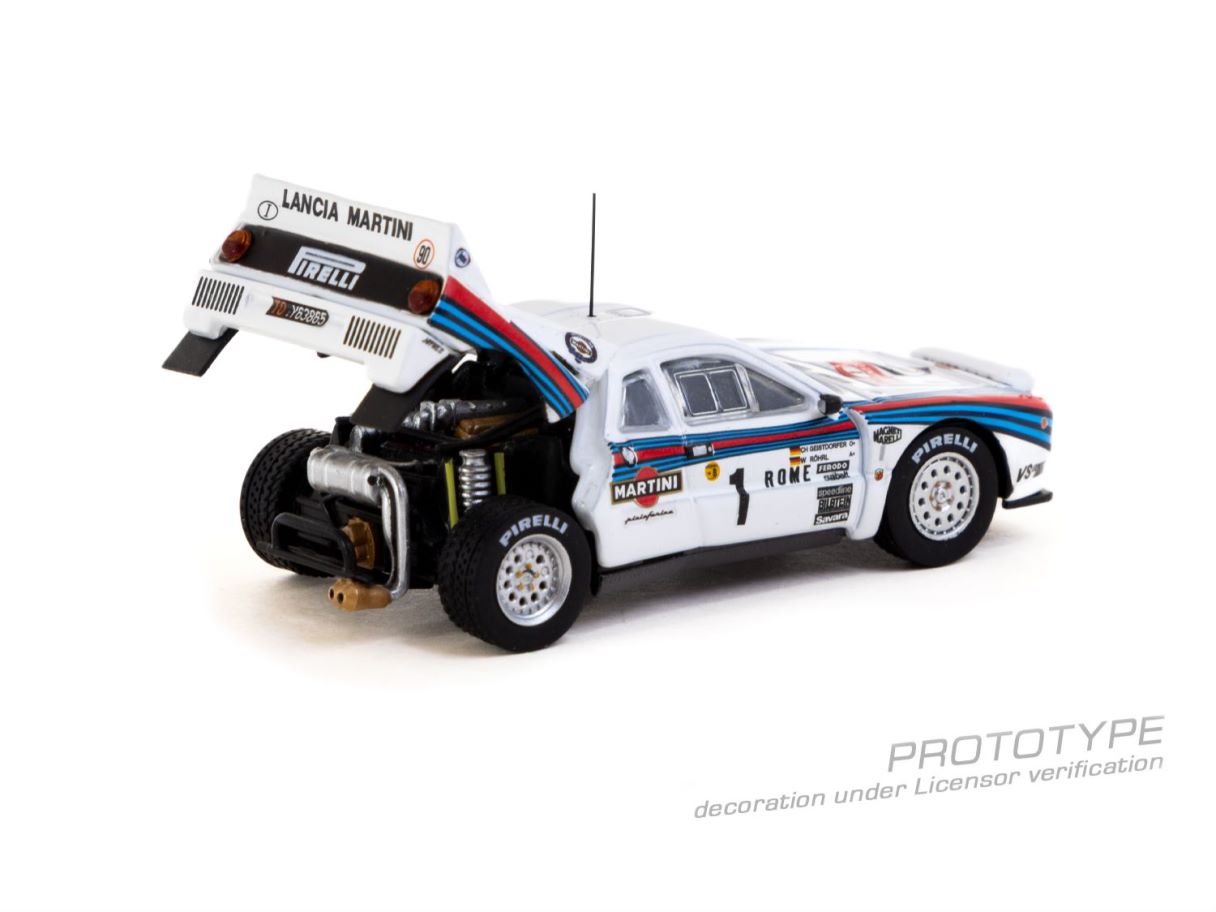 1/64 - Lancia 037 Rally Rally Monte Carlo 1983 Winner W. Rohrl / C. Geistdorfer - Tarmac - T64P-TL002-83RMC01