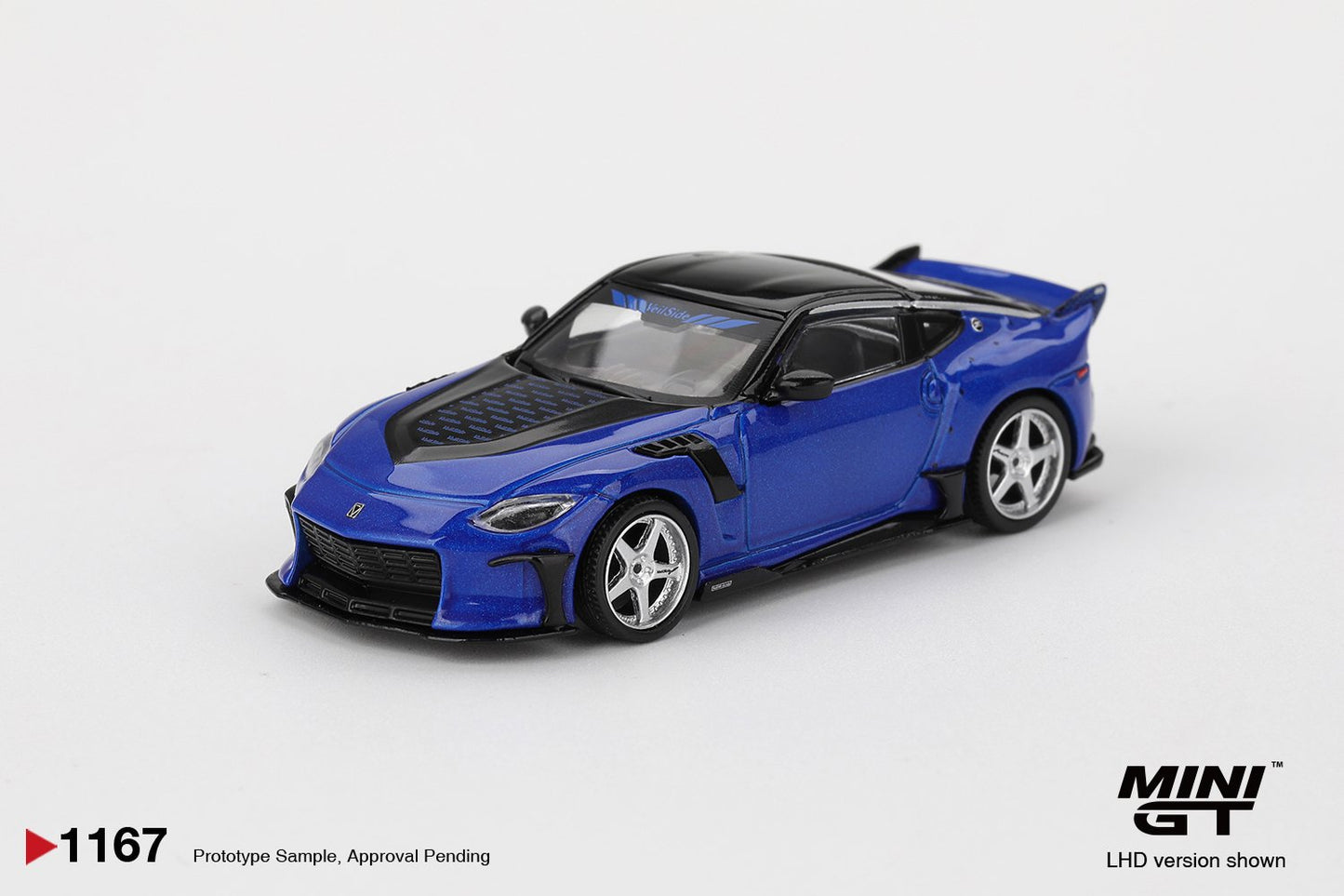 1/64 NISSAN Z VEILSIDE FFZ400 SEIRAN BLUE  - MiniGT - MGT011167