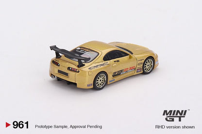 1/64 1/64 TOYOTA SUPRA (A80) TOP SECRET GT-300 TOP SECRET GOLD (RHD) BLISTER PACKAGING - MGT00961-BL