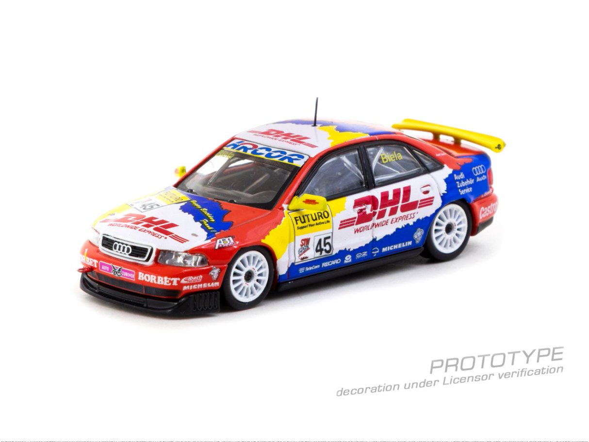 1/64 Audi A4 Quattro Super Tourenwagen Cup 1998 Frank Biela - Tarmac Models - TC-T64-077-98STW45