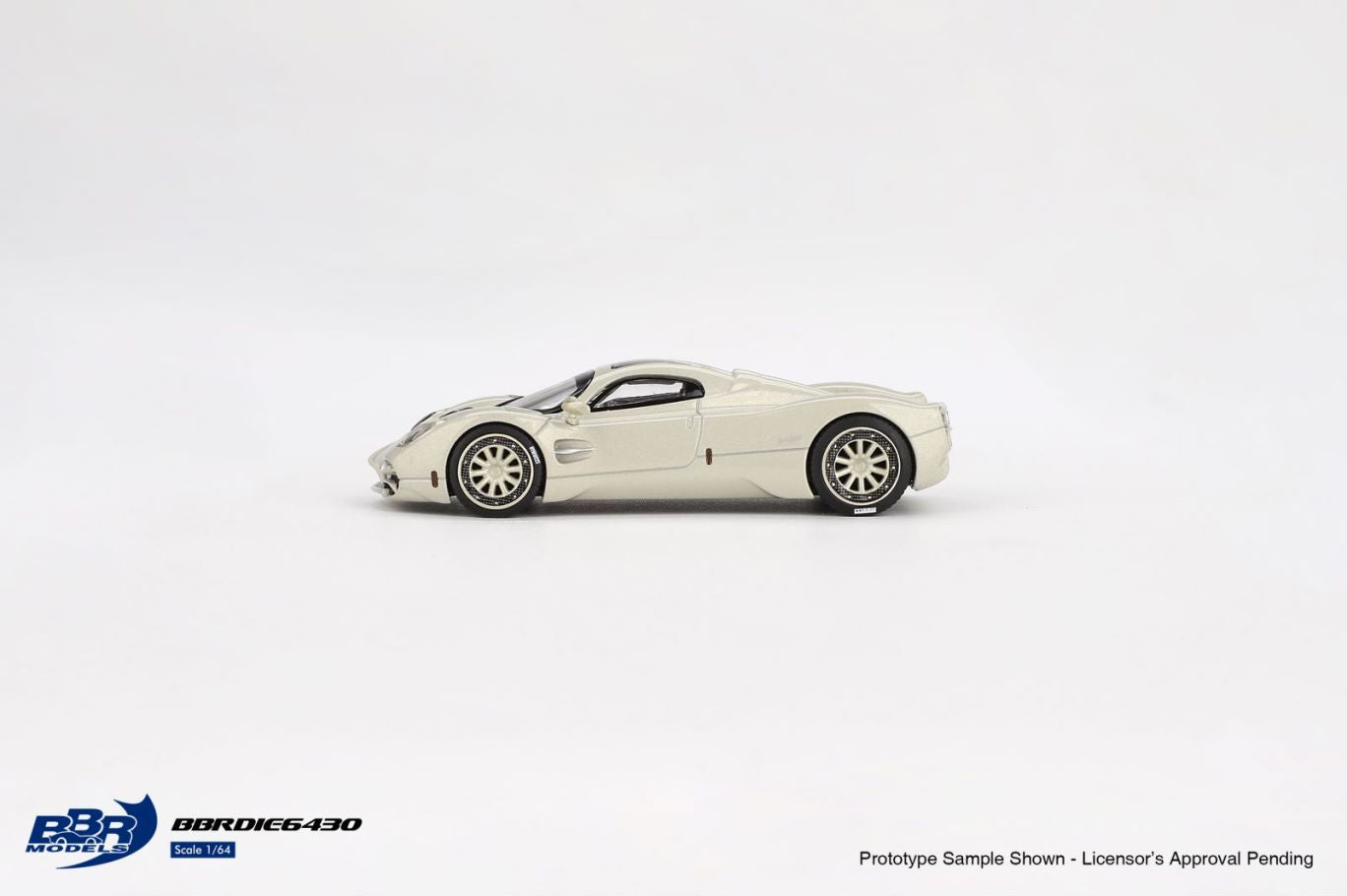 1/64 Pagani Utopia Presentation Grigio Rinascimento - BBRDIE6430