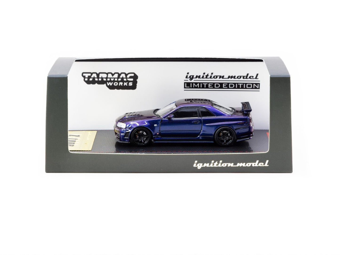 1/64 Nismo R34 GT-R Z-tune, purple metallic - Ignition Models/Tarmac - IG3839