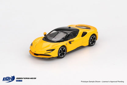 1:64 FERRARI SF90 GIALLO MODENA - BBR Models - BBRFER64031