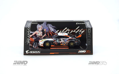 1/64 GT-R R35 WIDEBODY AORUS X INNO64 - Inno64 - IN64-R35LB-AORUS