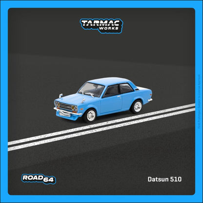 1:64 Datsun 510 Light Blue - T64R-052-LB