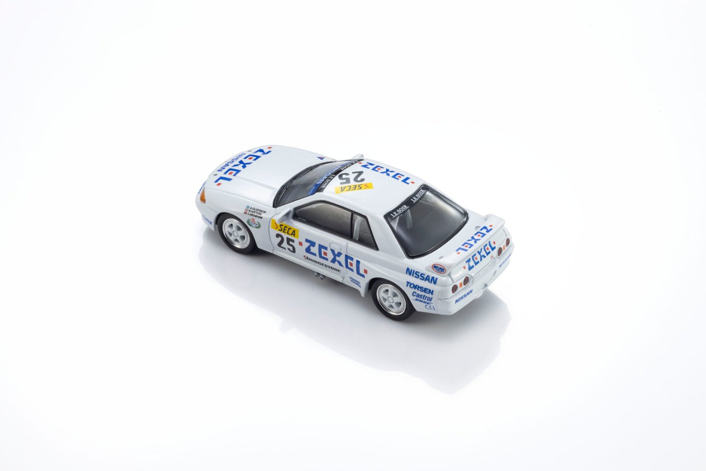 1/64 ZEXEL SKYLINE GT-R (R32) #25  - Kyosho - 07012LE