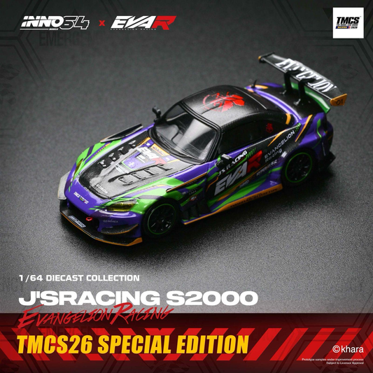 1/64  J’s Racing S2000 | Chance of Chase, *TMCS Event Cars* - INNO64 x EVA Racing - coming soon.