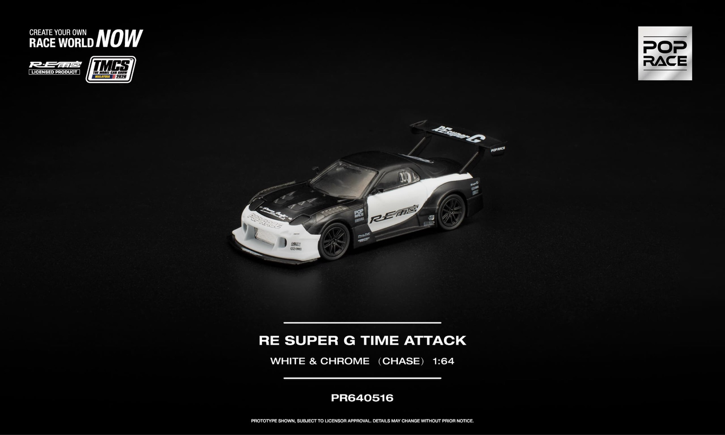 1/64 RE SUPER G TIME ATTACK WHITE & CHROME (PR64-516), *TMCS Event Cars* - Poprace - coming soon.