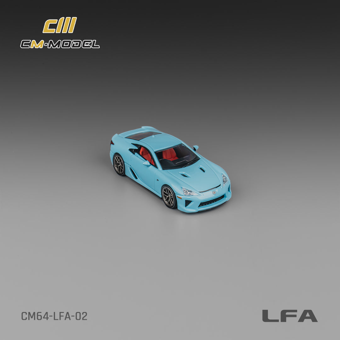 1:64 Lexus LFA Baby Blue LFA - CM Models - CM64-LFA-02