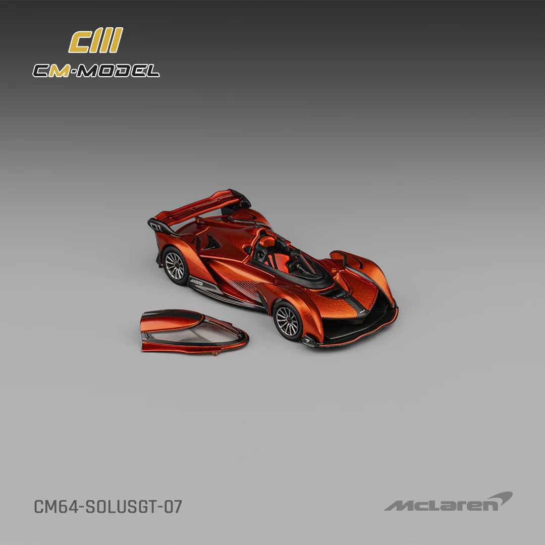 1:64 McLaren Solus GT Metallic Orange - CM64-SOLUSGT-07