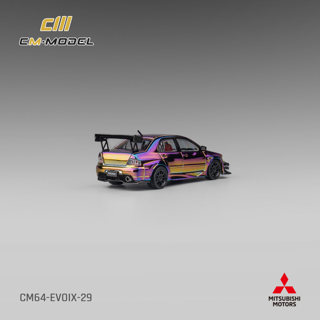 1:64 Misubishi Lancer Evoix Widebody Chromecolour Evo9- CM Models - CM64-Evoix-29