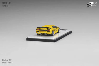 1/64 - Custom Diablo SV - Metallic Yellow - Micro Turbo - MT6413A1