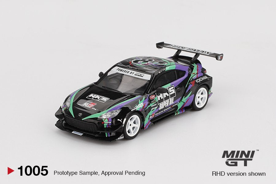 1/64 TOYOTA GR86 HKS TYPE R 2022 TOKYO AUTO SALON (RHD) BLISTER PACKAGING - MGT01005-BL