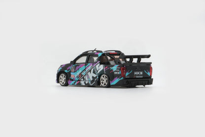 1/64 Isuzu D-Max 2018 - Low Rider HKS -RHD (TDE2025) - BM Creations - 64B0463