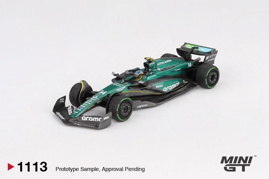 1/64 ASTON MARTIN AMR24 NO.14 FERNANDO ALONSO 2024 F1 2024 CANADIAN GP - MGT01113