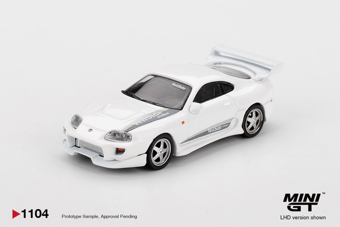 1/64 TOYOTA SUPRA VEILSIDE COMBAT V-I WHITE  - MiniGT - MGT01104