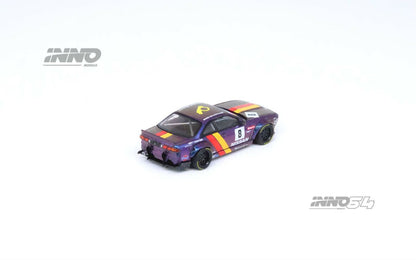 1/64 NISSAN SILVIA (S14) BOSS "ROCKET BUNNY" Purple - inno64 - IN64-S14B-PRP