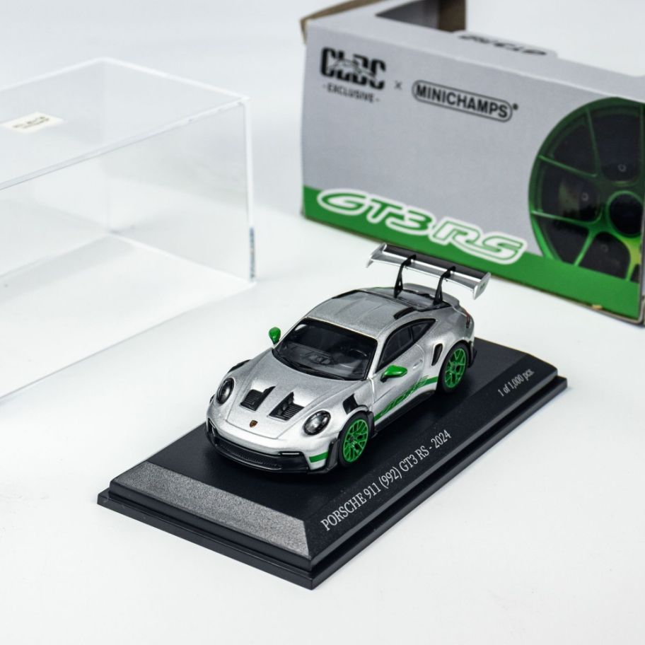 1:64 PORSCHE 911 (992) GT3 RS - 2024 -  WEISSACH PACKAGE x 10 colourways