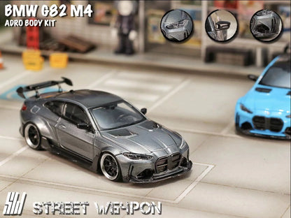 1/64 BMW G82 M4 ADRO BODY KIT Widebody (2 Colours)  - Street Weapon.