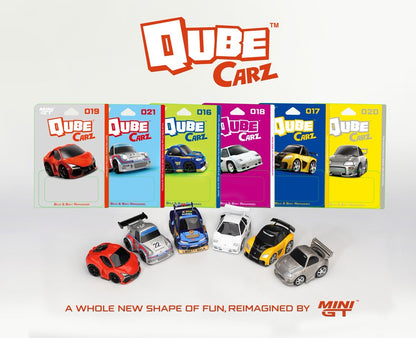 QUBECARZ SERIES 4 INNER PACK COMPLETE SET OF 6 STYLE CARS - MiniGT - QZ-Combo004