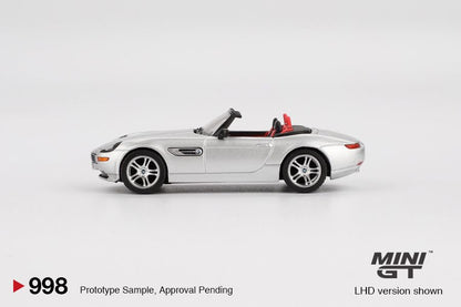 1/64 BMW Z8 SILVER (LHD) BLISTER PACKAGING - MGT00998-BL