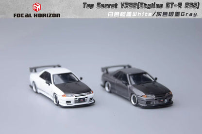 1:64 Nissan Skyline GT-R R32 3rd Generation Top Secret Modified VR32 (2 Colours)