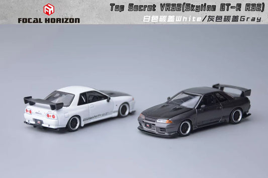 1:64 Nissan Skyline GT-R R32 3rd Generation Top Secret Modified VR32 (2 Colours)