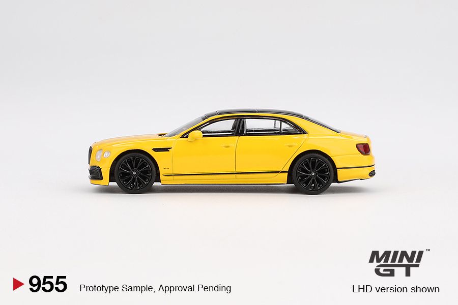 1/64 BENTLEY FLYING SPUR MONACO YELLOW (LHD) BLISTER PACKAGING - MGT00955-BL