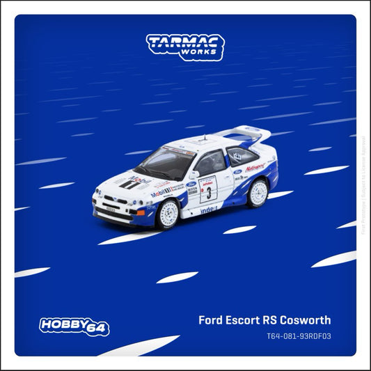1/64 Ford Escort RS Cosworth Tour de Corse - Rallye de France 1993 Winner François Delecour / Daniel Grataloup - Tarmac Models - T64-081-93RDF03