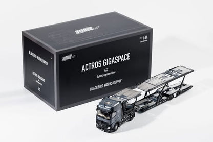 1:64 - Mercedes-Benz Actros Truck Black Bird Works - GCD - Shadow Pro - KS-069-617