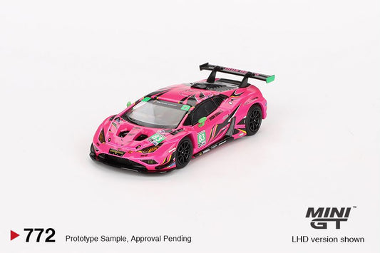 1/64 LAMBORGHINI HURACAN GT3 EVO2 NO.83 IRON DAMES IMSA 2023 DAYTONA 24 HRS (LHD) - MGT00772-L