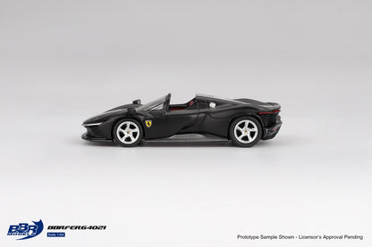 1:64 Ferrari Daytona SP3 Matt Black - BBR Models - BBRFER64021