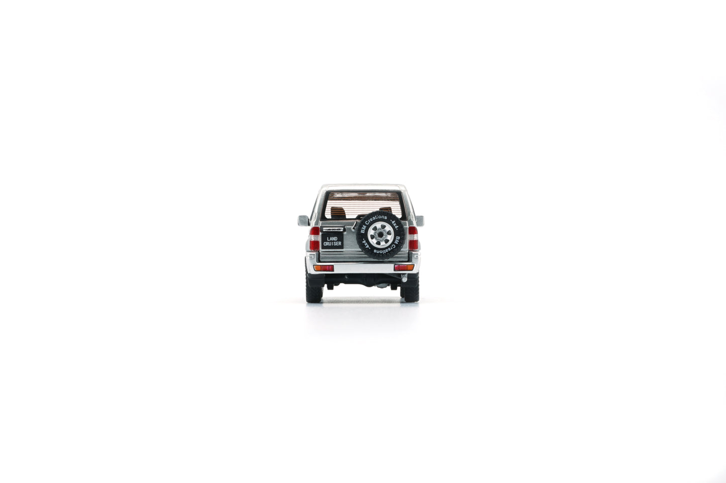 1/64 Toyota Land Cruiser Prado LC95 -Silver (RHD) - BM Creations