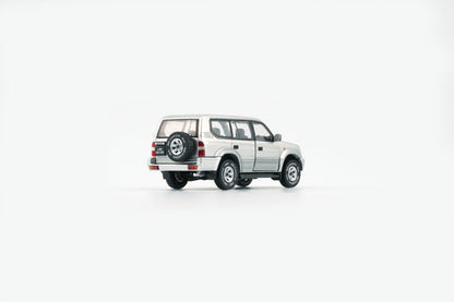 1/64 Toyota Land Cruiser Prado LC95 -Silver (RHD) - BM Creations