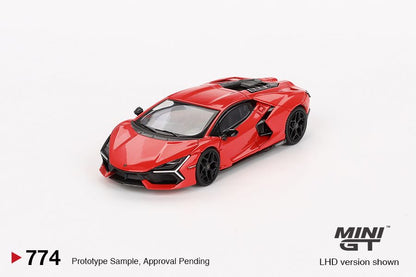 1/64 LAMBORGHINI REVUELTO ARANCIO DAC LUCIDO (RHD) - MGT00774-R