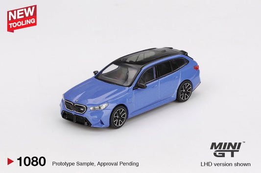 1/64  BMW M5 TOURING (G99) MARINA BAY BLUE METALLIC  - MGT01080