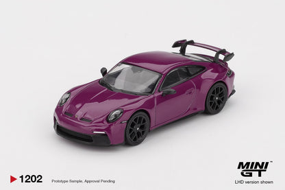1/64 - PORSCHE 911 (992.1) RUBYSTONE RED SET - MiniGT - MGTS0021
