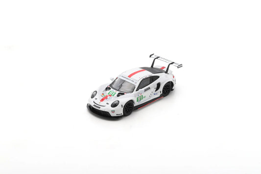 1/64 PORSCHE - 911 991-2 4.2L TEAM PORSCHE GT N 91 WINNER LMGTE PRO CLASS 24h LE MANS 2022 GIANMARIA BRUNI - RICHARD LIETZ - FREDERIC MAKOWIECKI - WHITE GREY RED - SPARKY SPA Y273