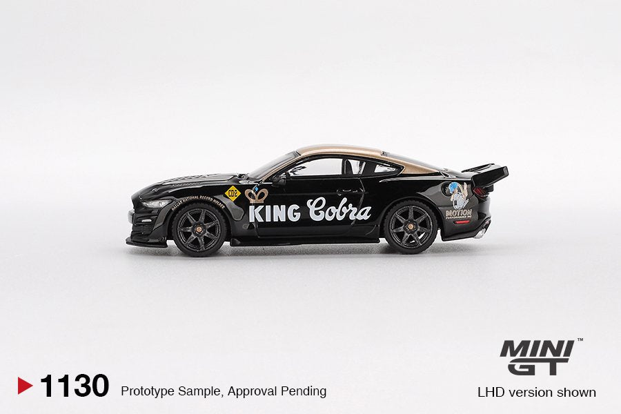1/64 SHELBY GT500 DRAGON SNAKE CONCEPT BLACK/GOLD - MGT01130