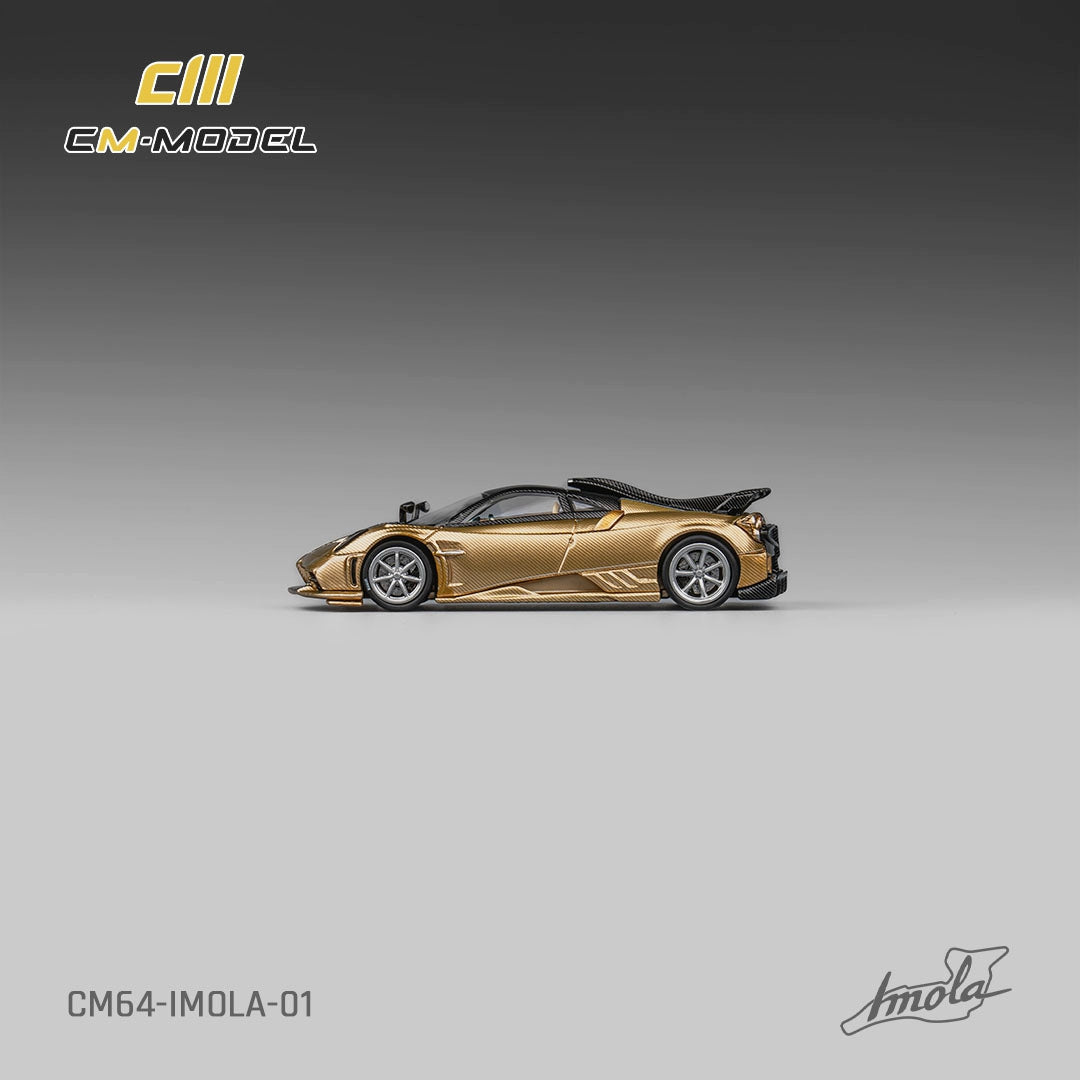 1:64 Pagani Imola Gold Fullcarbon-  CM Models - CM64-Imola-01